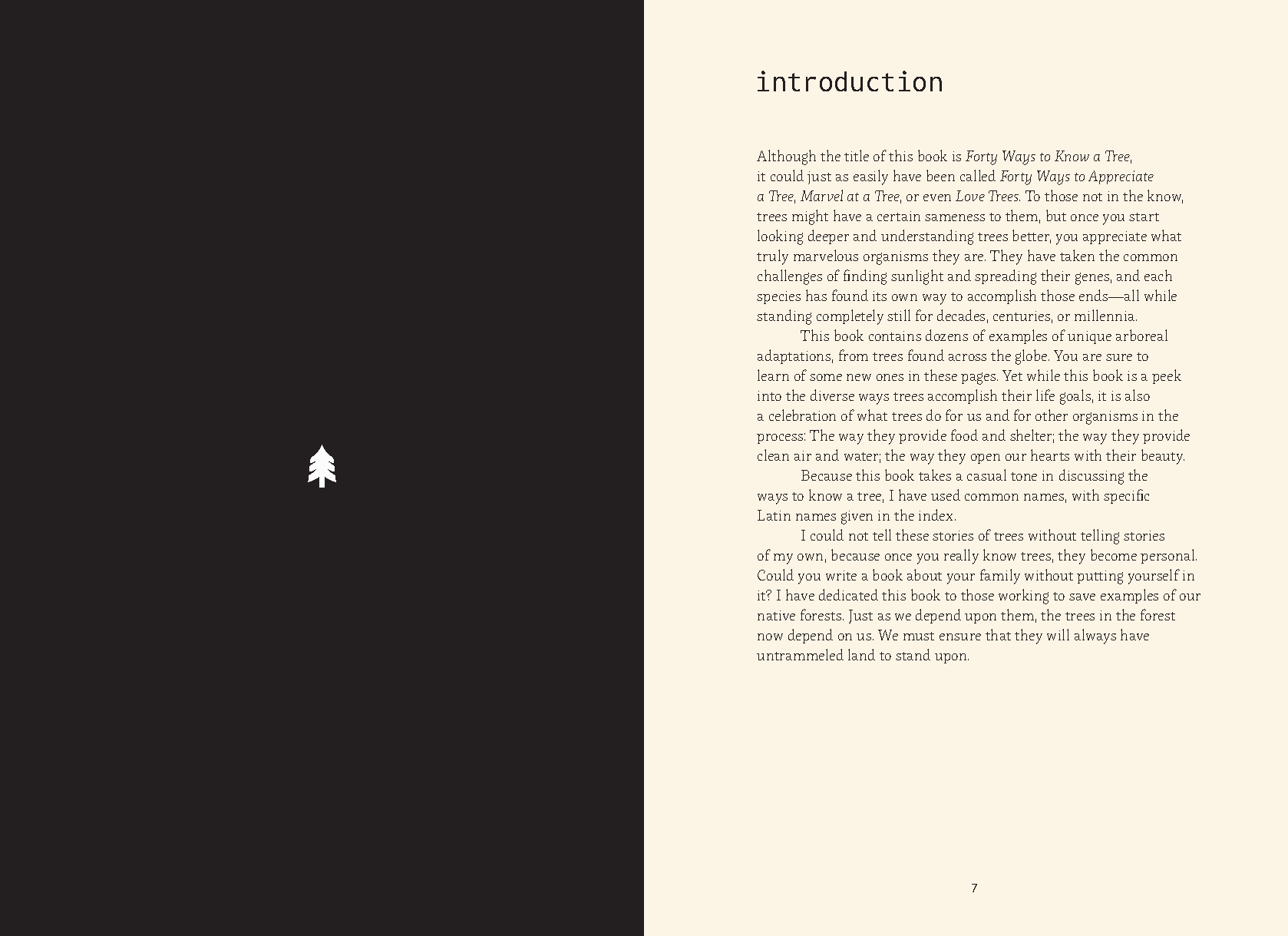 Forty Ways to Know a Tree