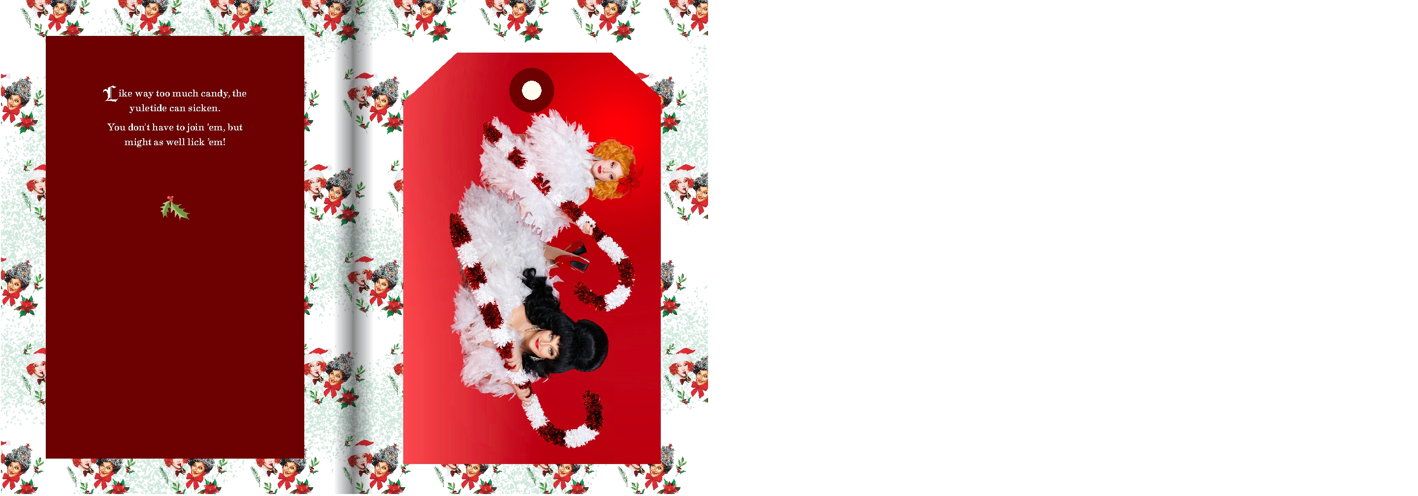 Jinkx & DeLa 12 Pop-Out Holiday Ornaments
