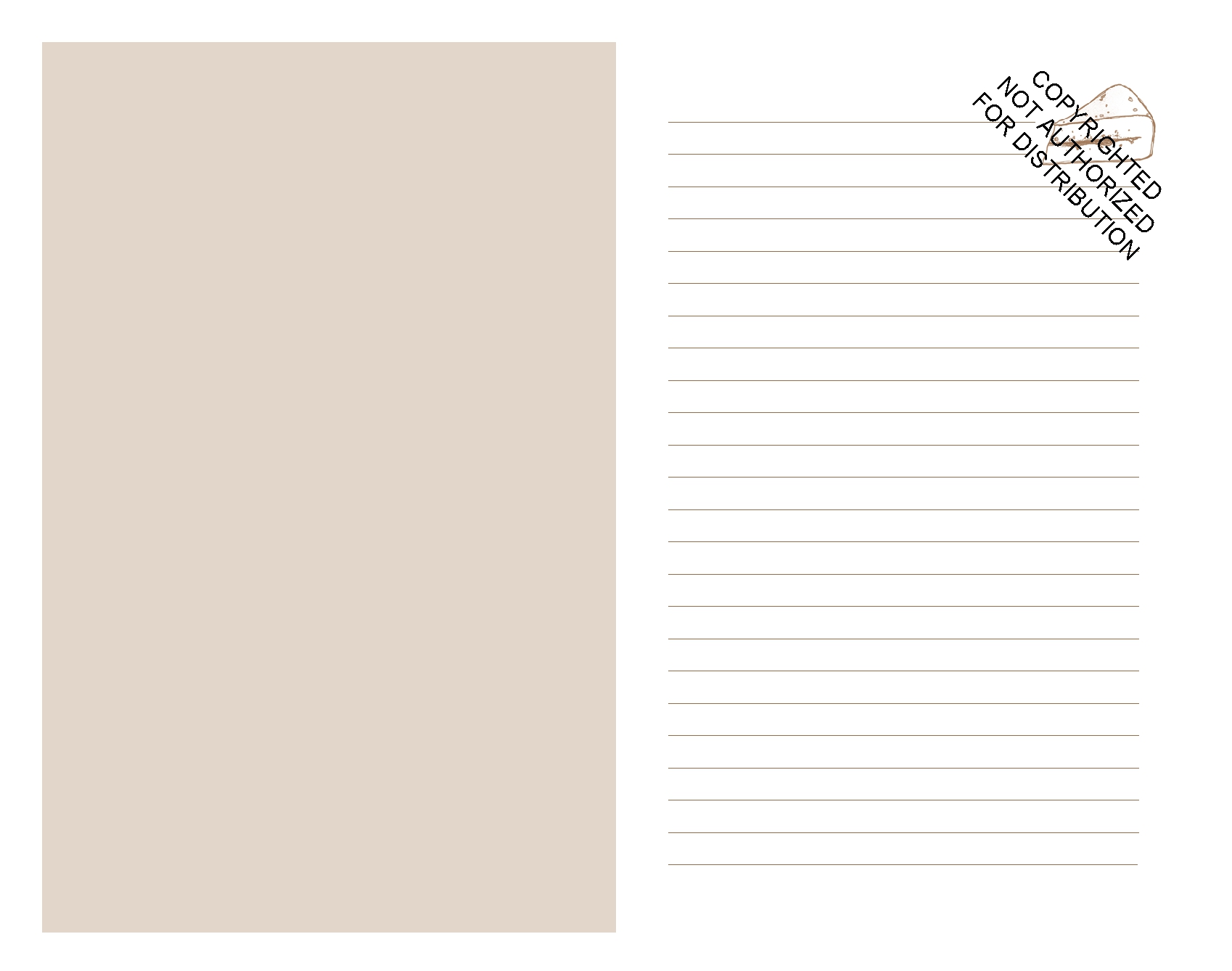 Brie & Baguette Notebook Collection