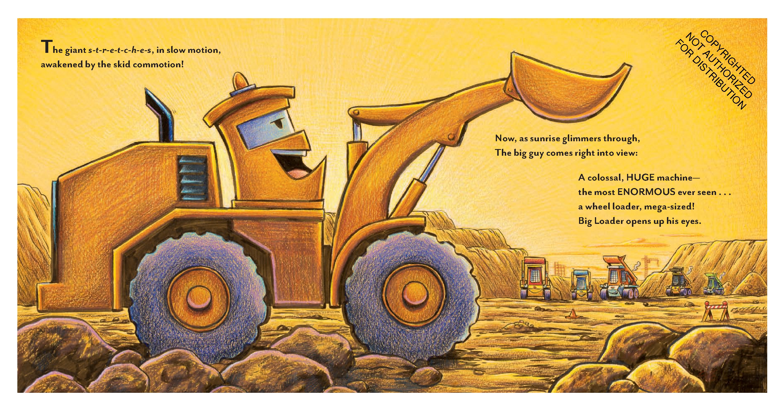 Construction Site: Dad and His Crew Power Through!