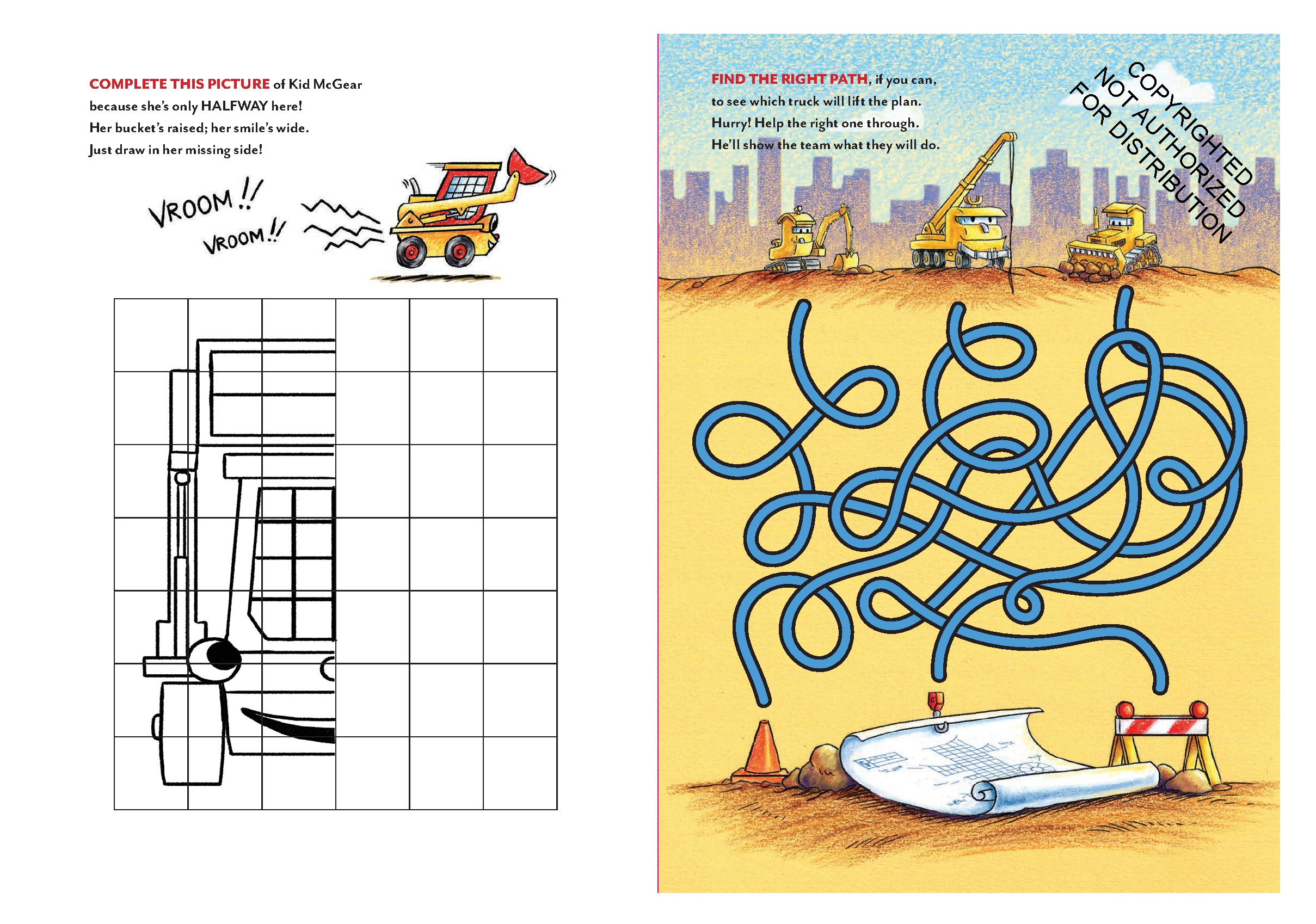Goodnight, Goodnight, Construction Site Sticker & Activity Book