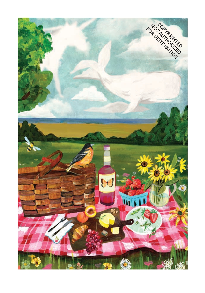 Wildflower Picnic Postcards