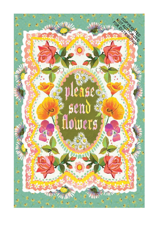 Wildflower Picnic Postcards