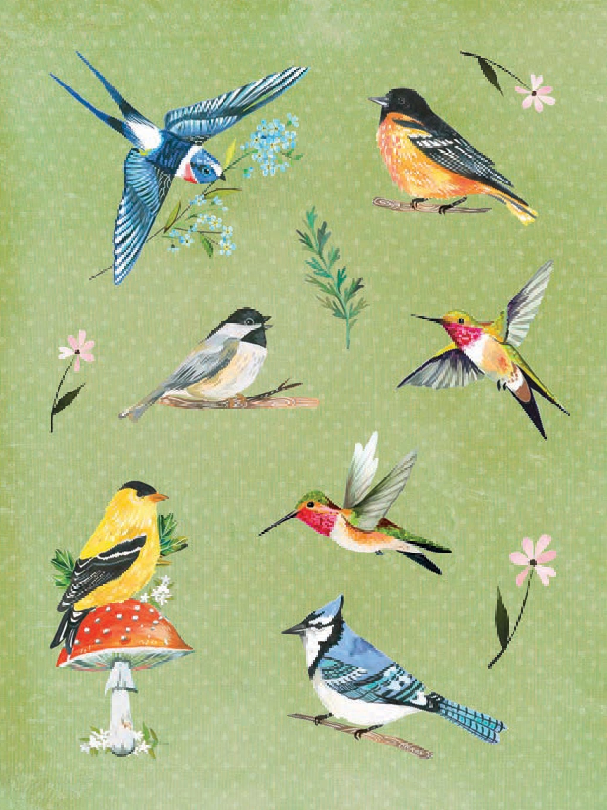 Wildflower Picnic Sticker Book