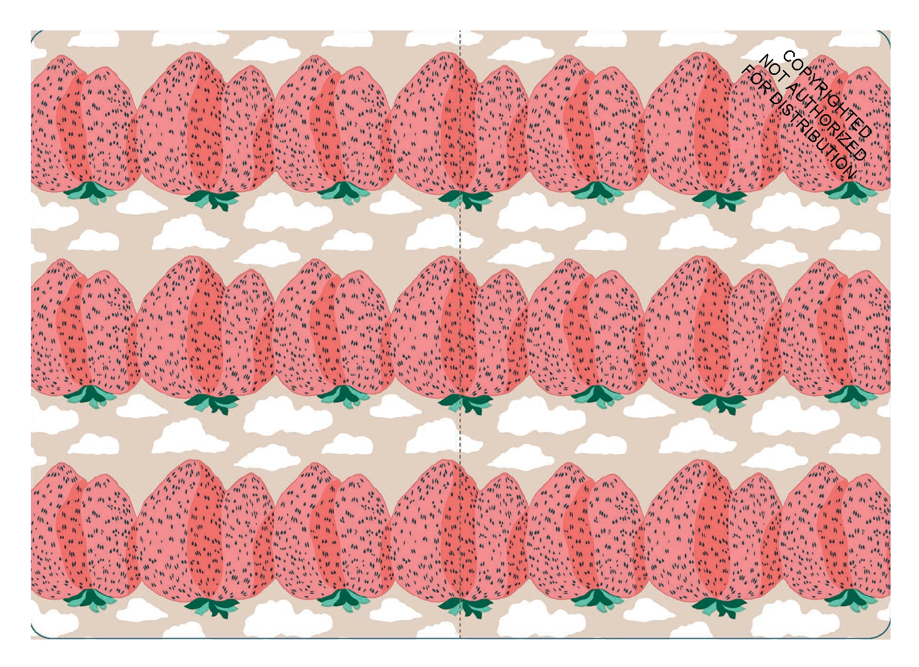 Marimekko Strawberry Notebook Collection