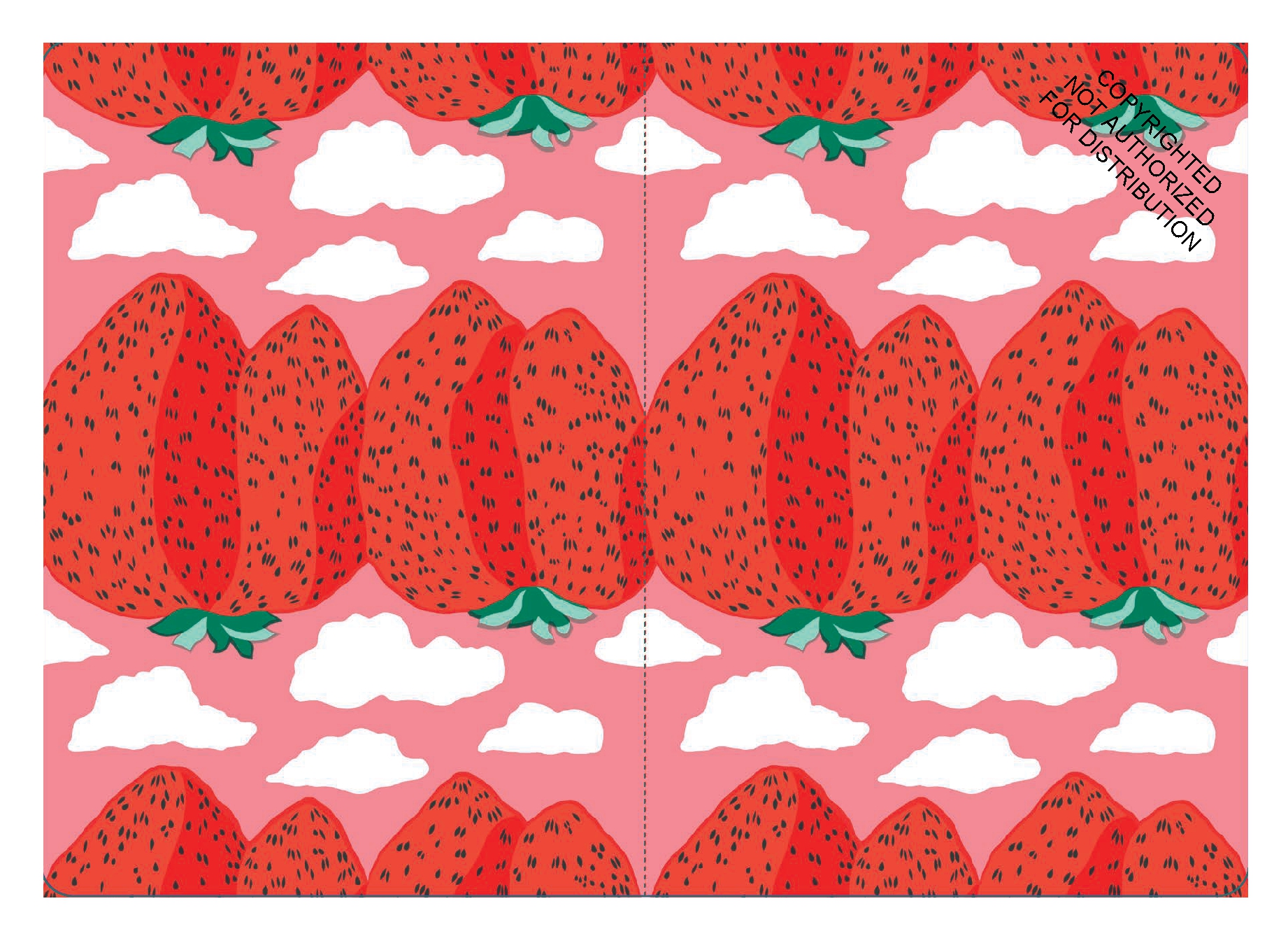 Marimekko Strawberry Notebook Collection