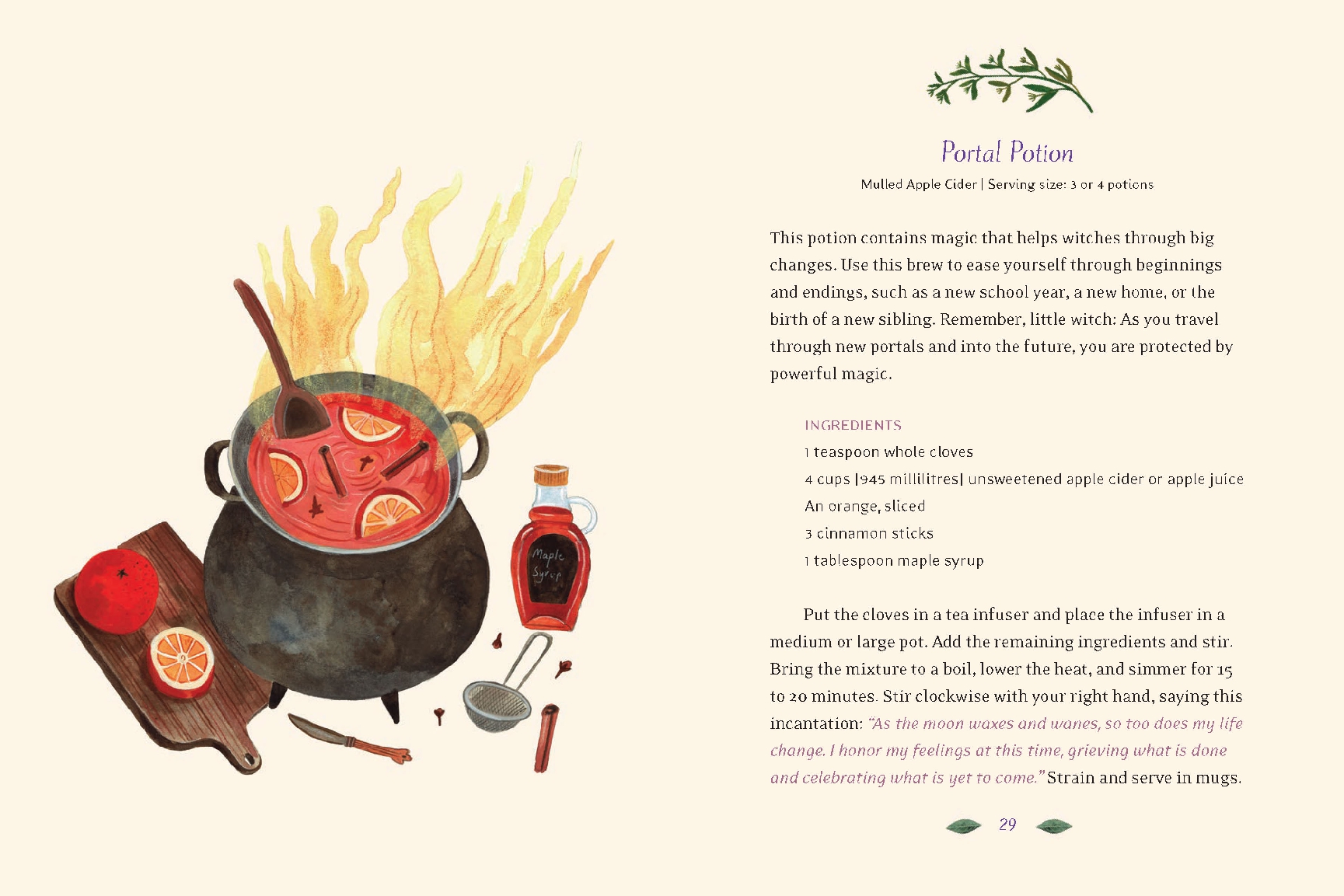 The Little Witch's Book of Potions