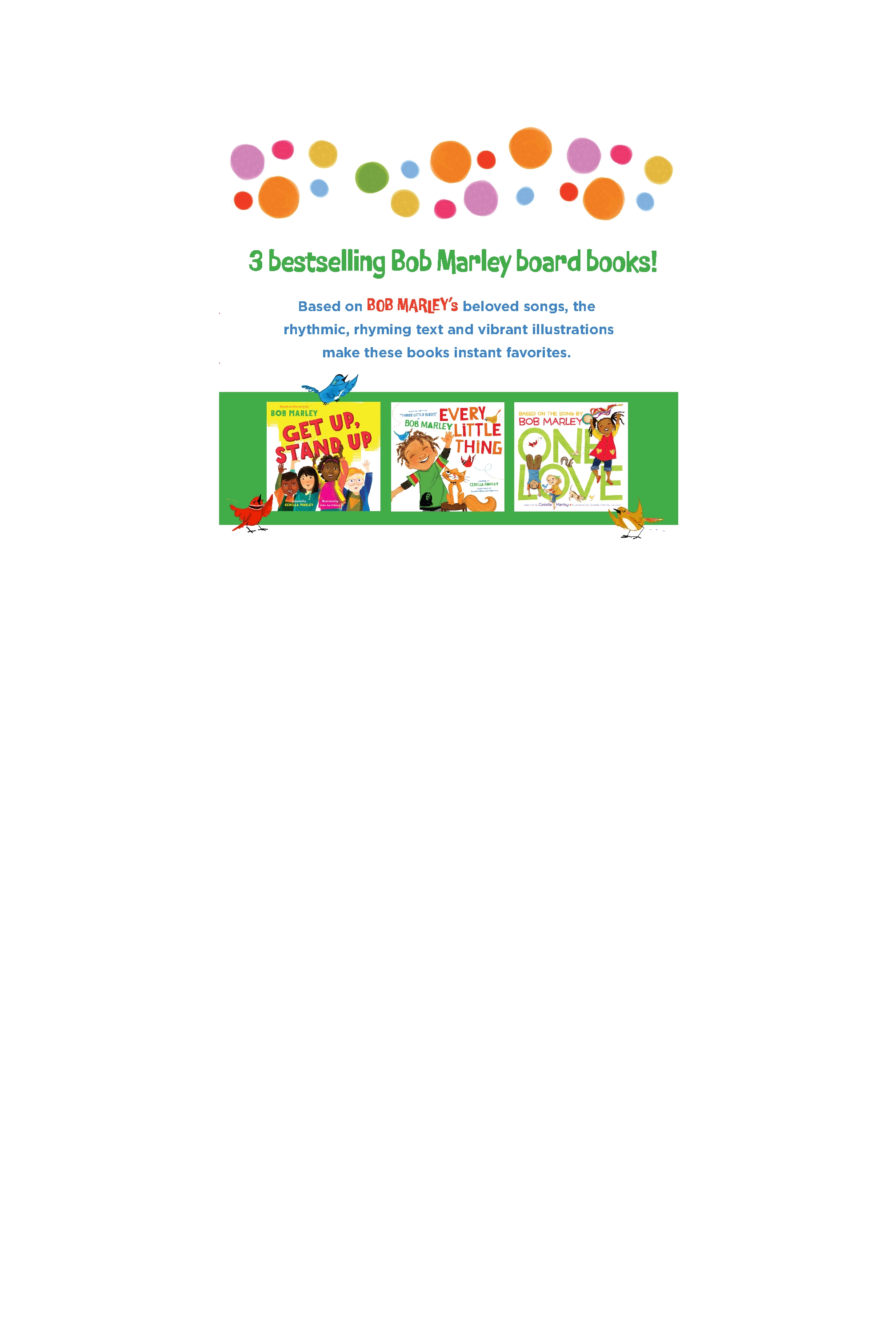 Bob Marley's Three Little Books: Board Book Boxed Set