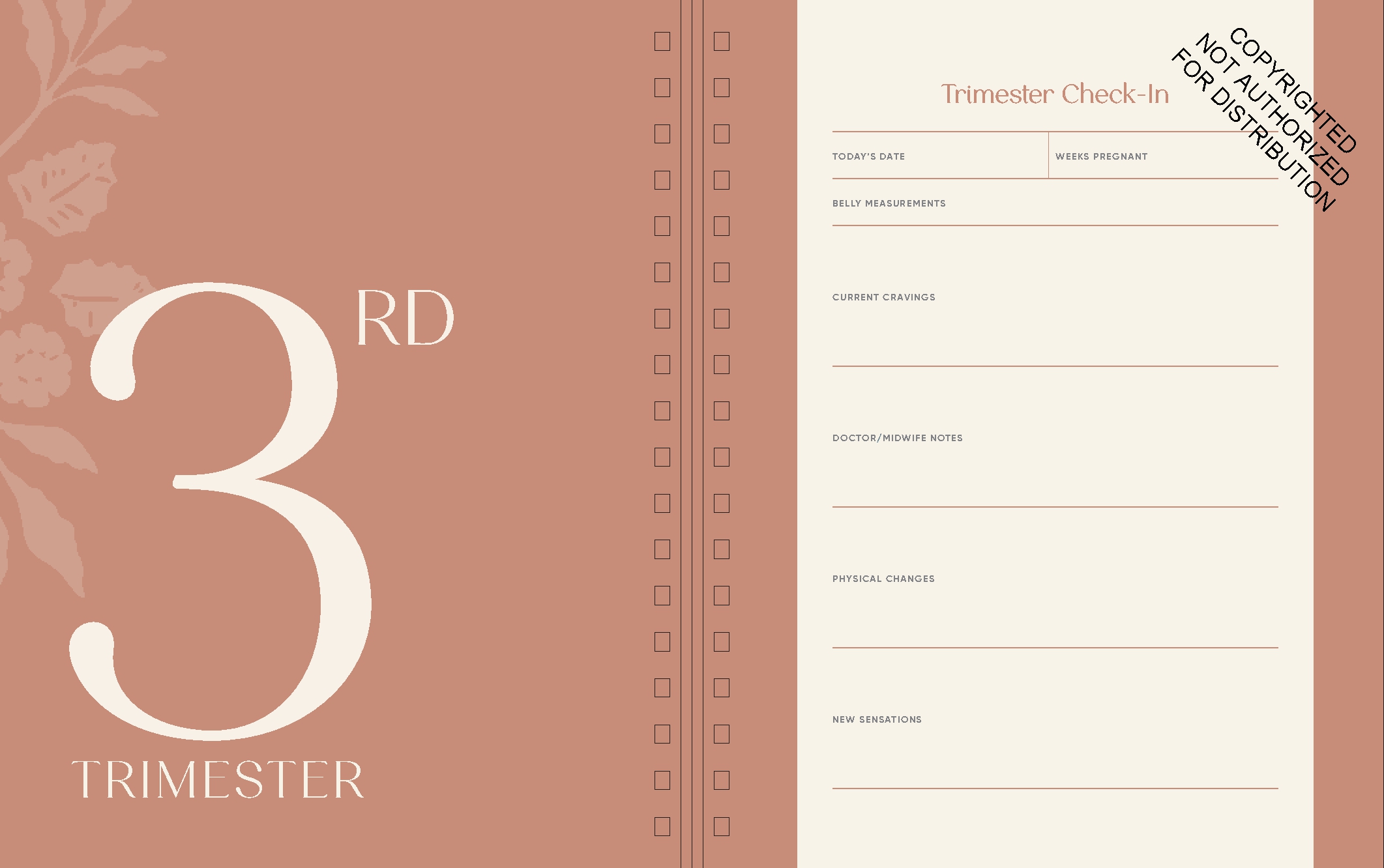 Growing Together Pregnancy Journal