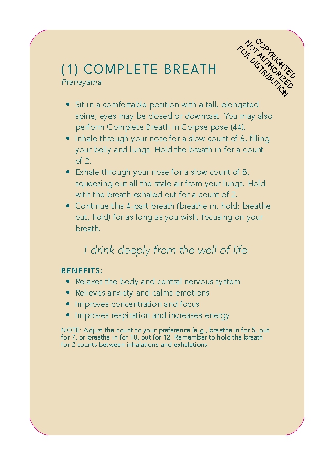 Yoga Deck (Updated Edition)