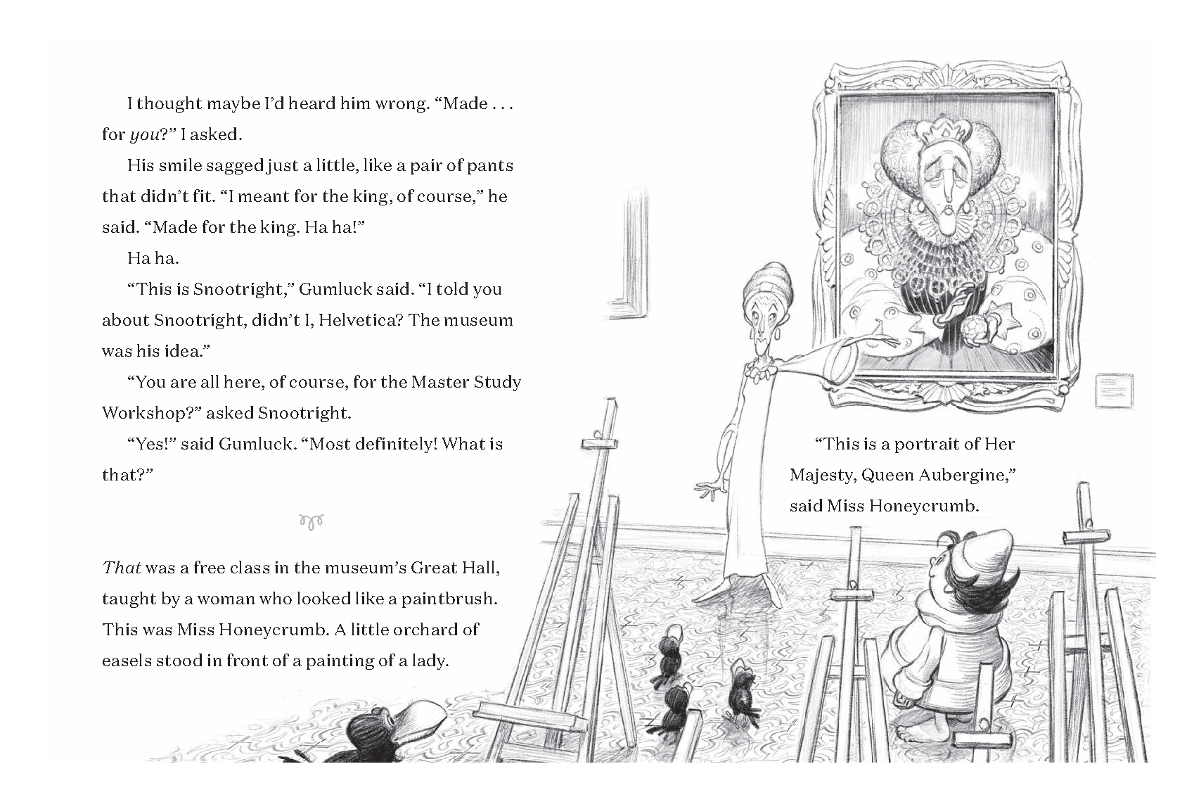 Story of Gumluck and the Portrait Thief