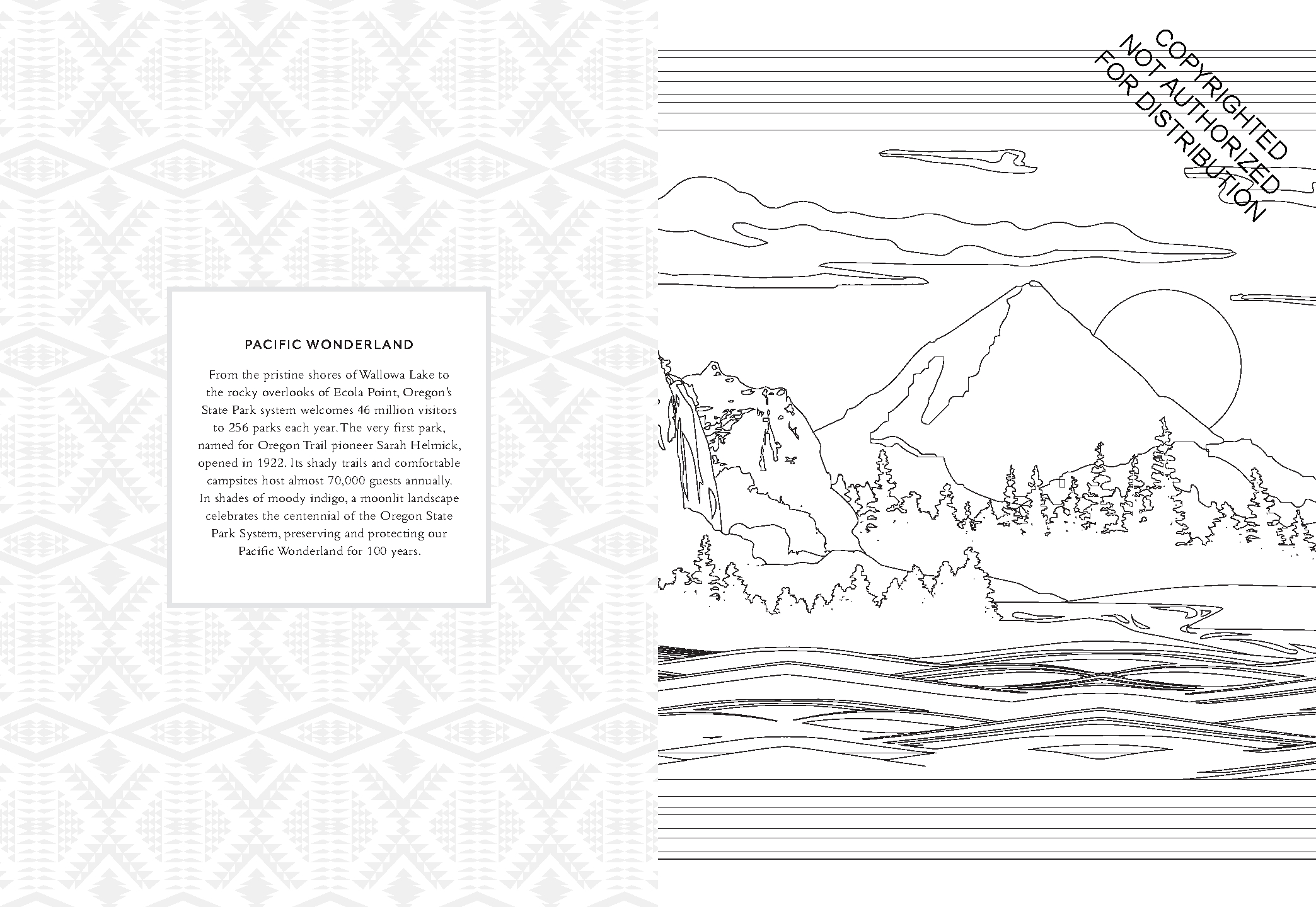Pendleton Coloring Book