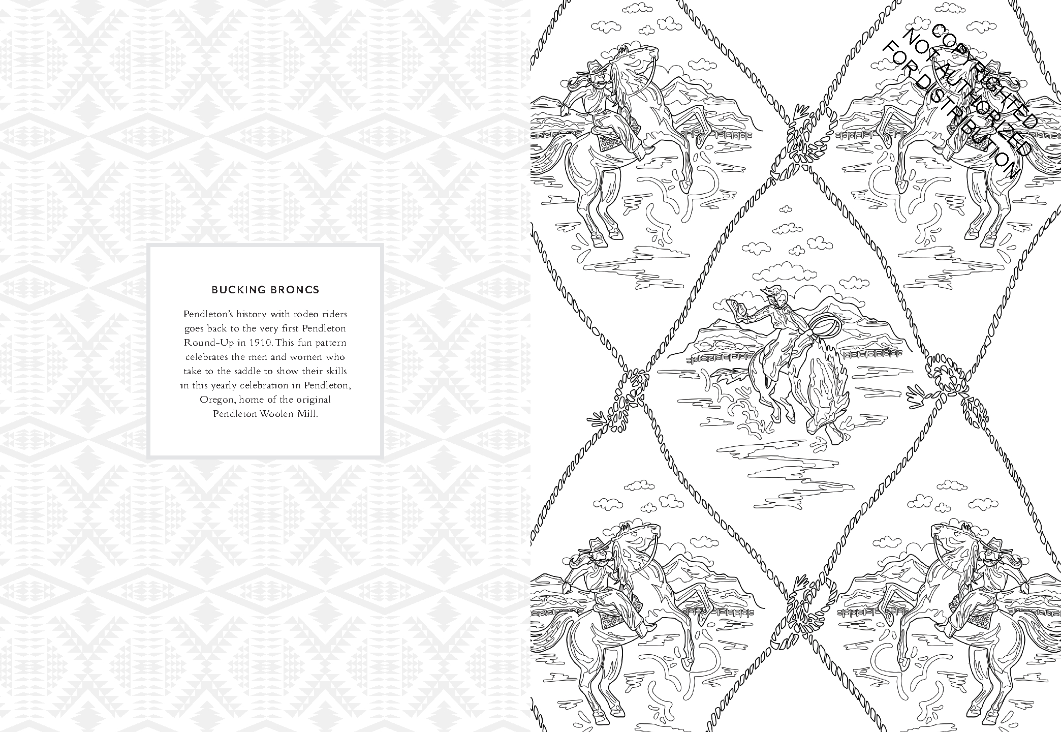 Pendleton Coloring Book