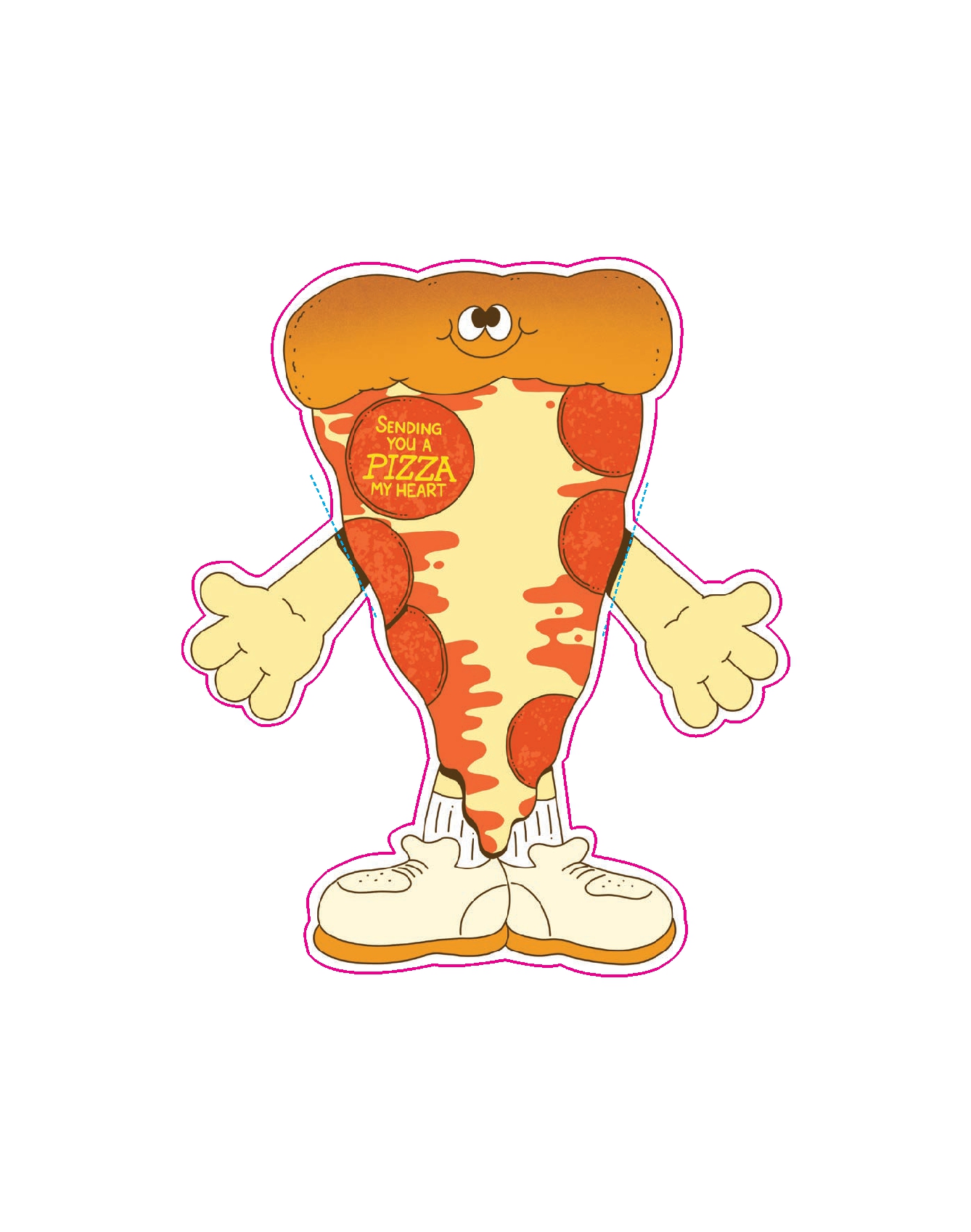 Comfort Food Hugs Notecards