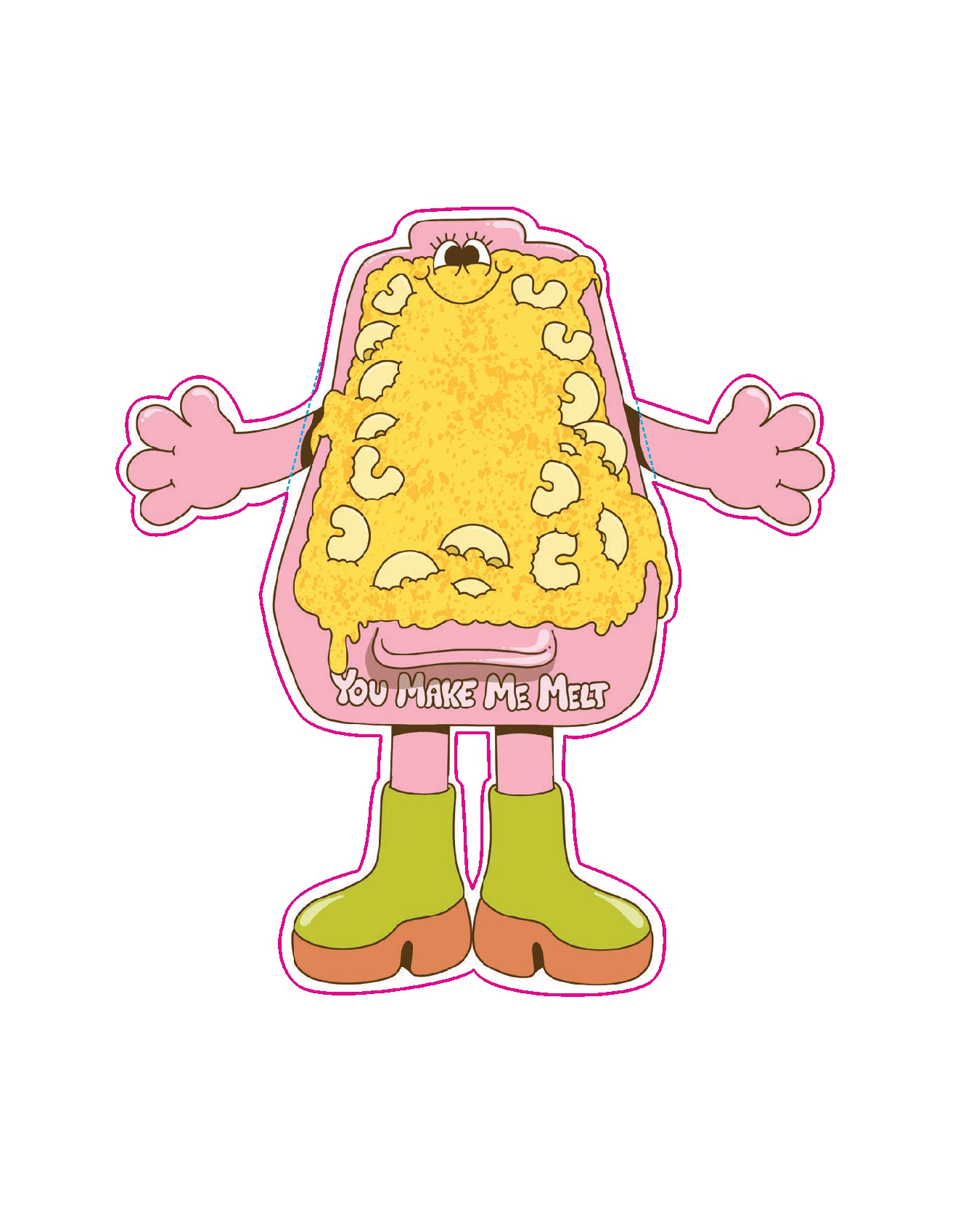 Comfort Food Hugs Notecards