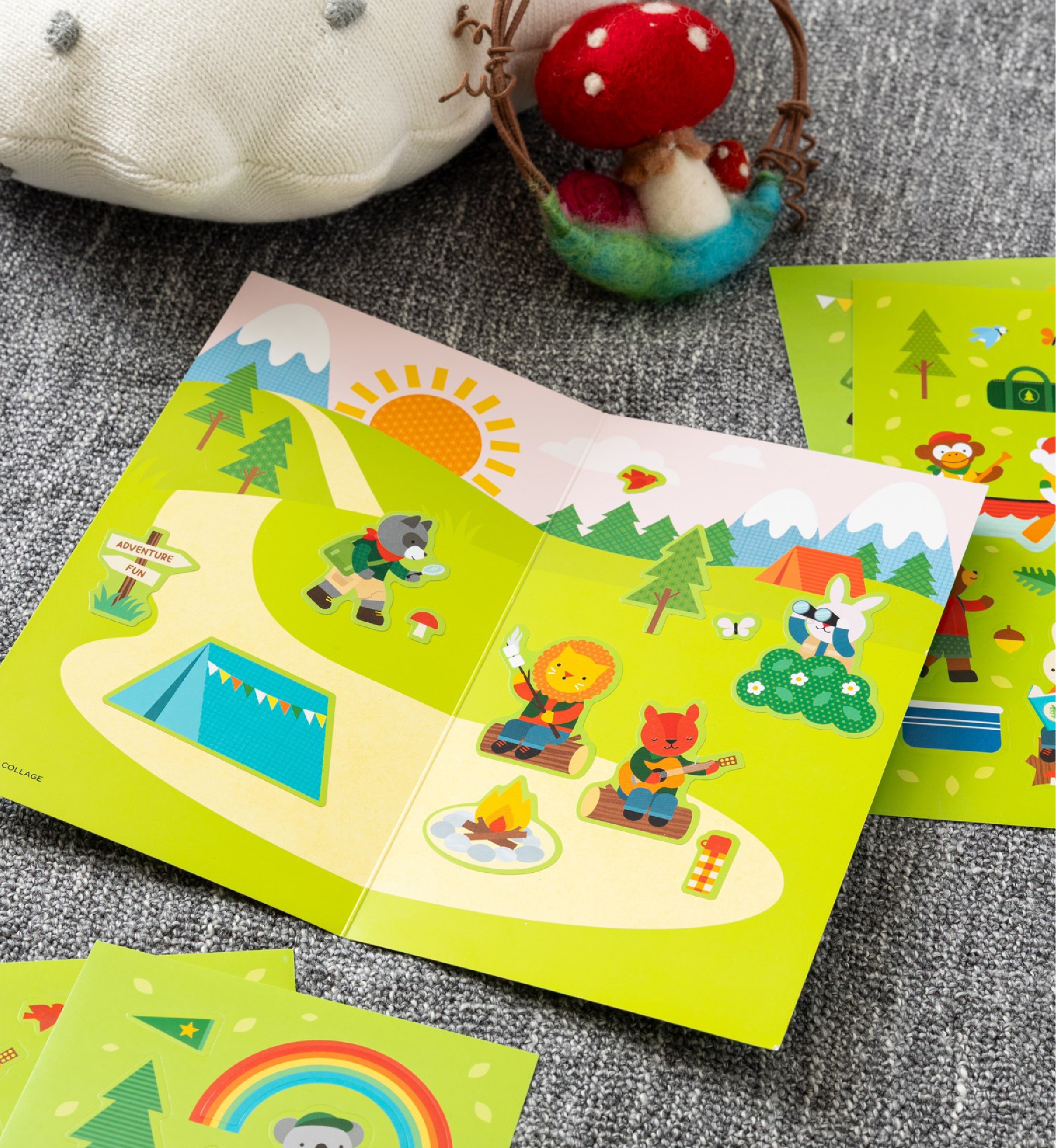 Mini Sticker Set: Little Campers CDU of 20