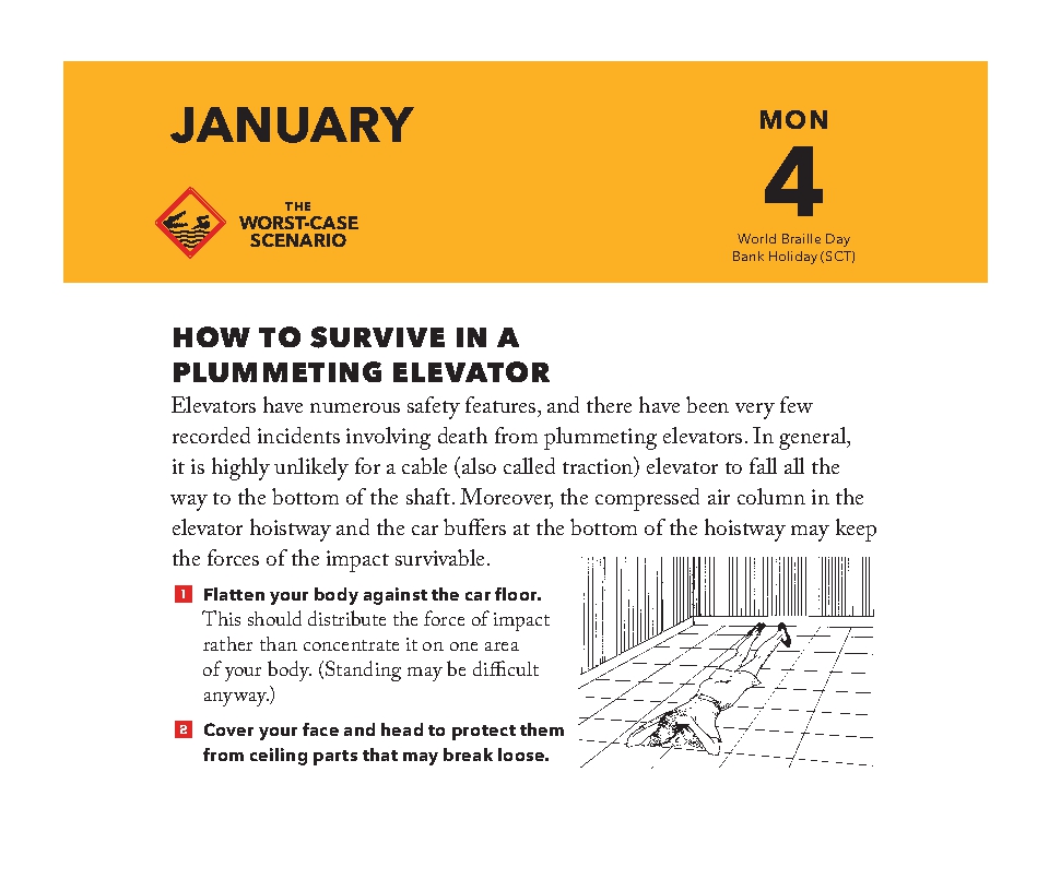 Worst-Case Scenario 2027 Daily Calendar