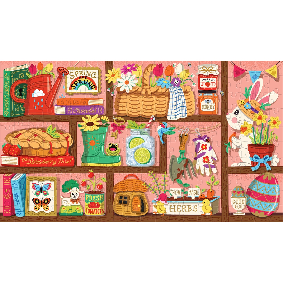 Spring Curiosities 200-piece Jigsaw Puzzle