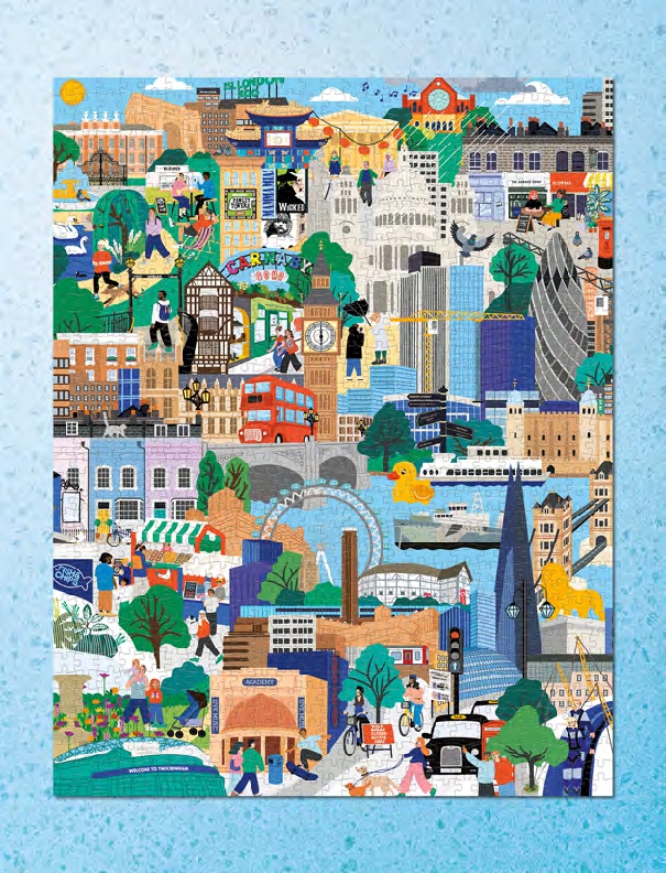 London Calling City Life 1000-piece Jigsaw Puzzle