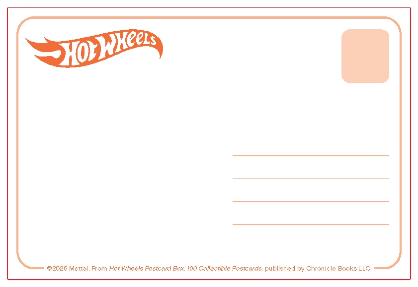 Hot Wheels Postcard Box