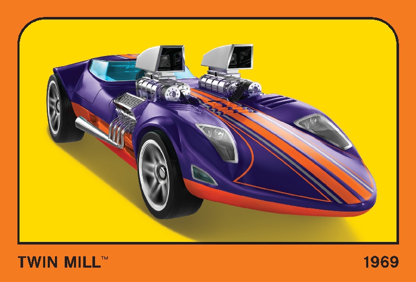 Hot Wheels Postcard Box