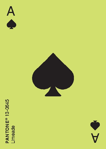 Pantone Color Spectrum Playing Cards