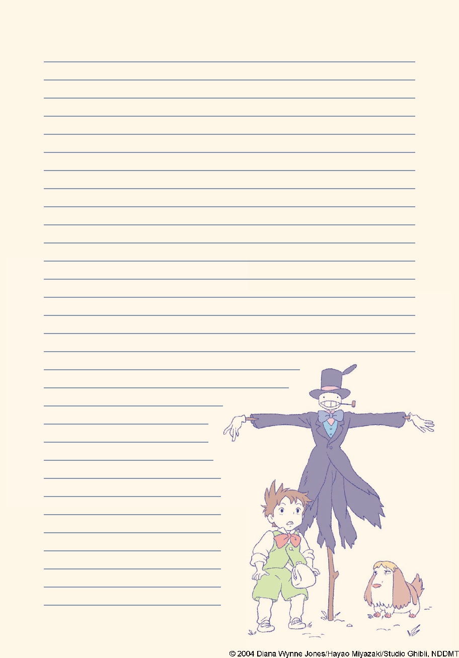 Studio Ghibli® Howl's Moving Castle Stationery Set