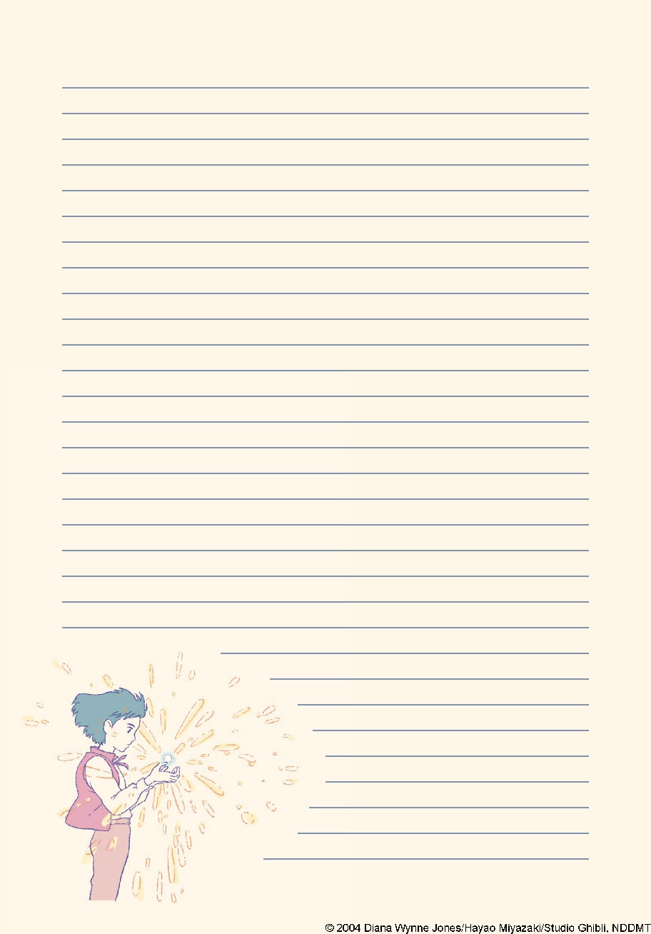 Studio Ghibli® Howl's Moving Castle Stationery Set