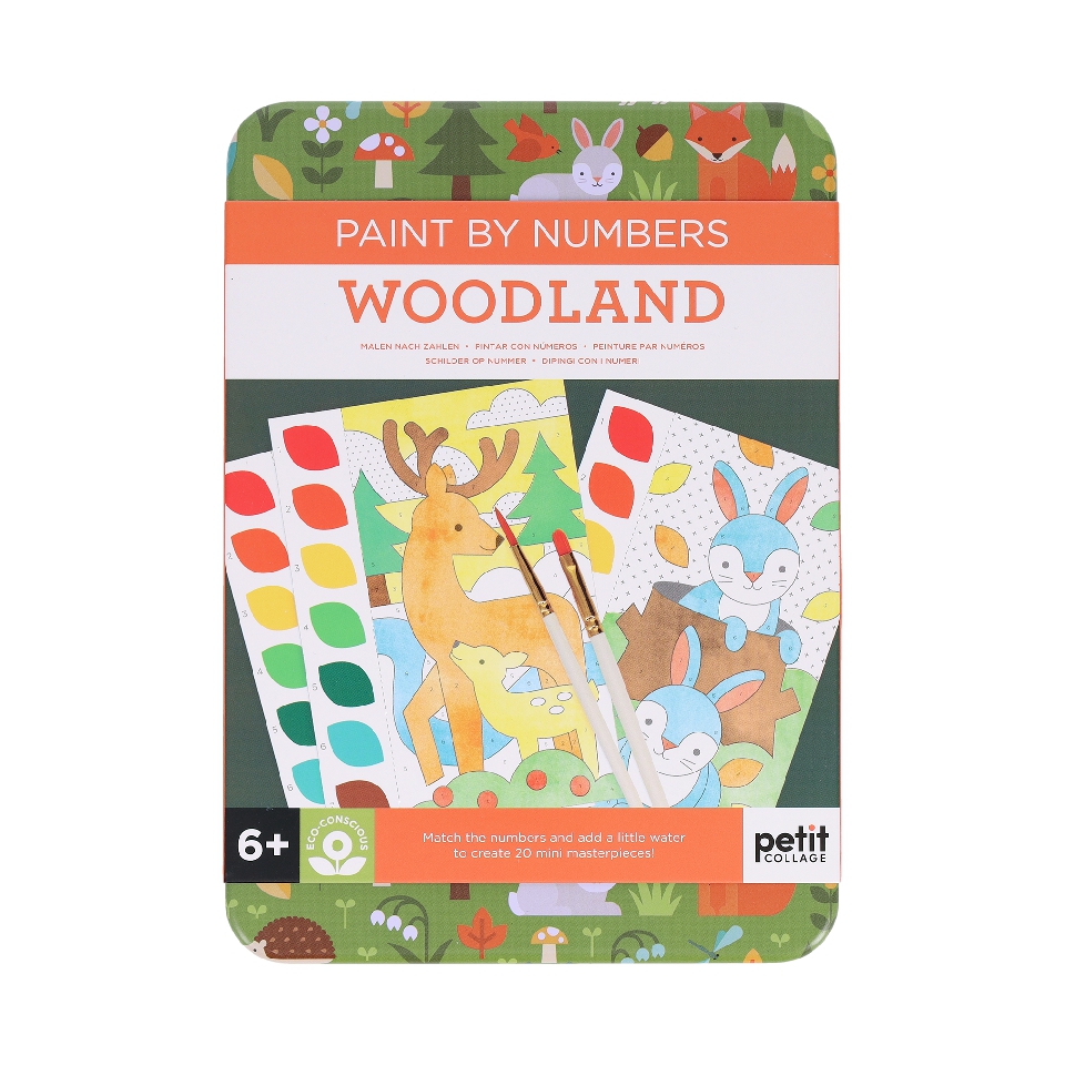 Paint by Numbers: Woodland