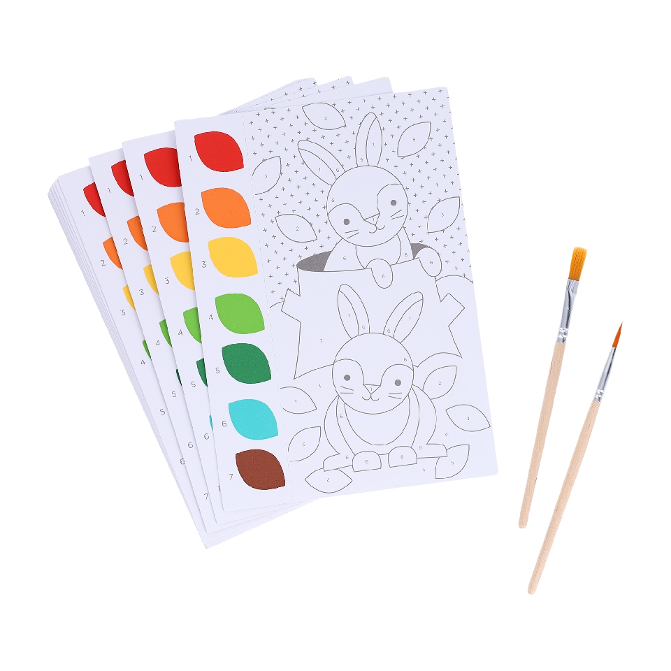 Paint by Numbers: Woodland