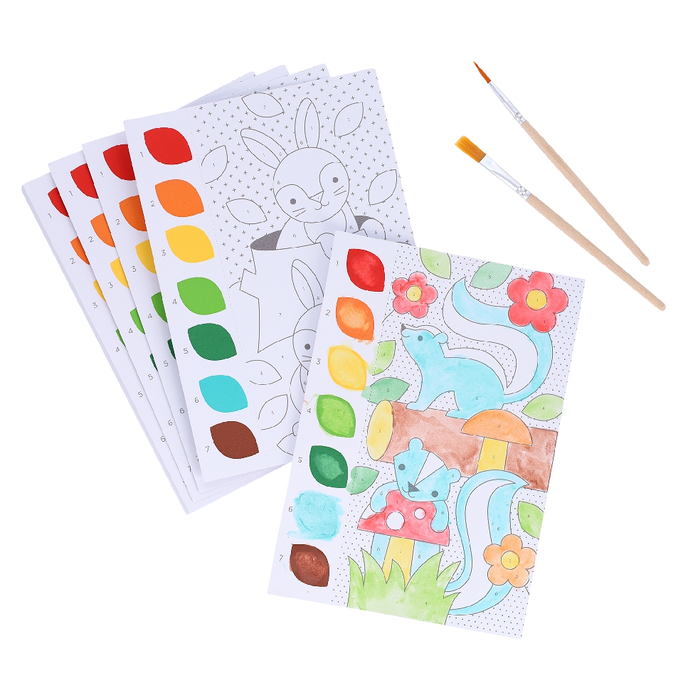 Paint by Numbers: Woodland