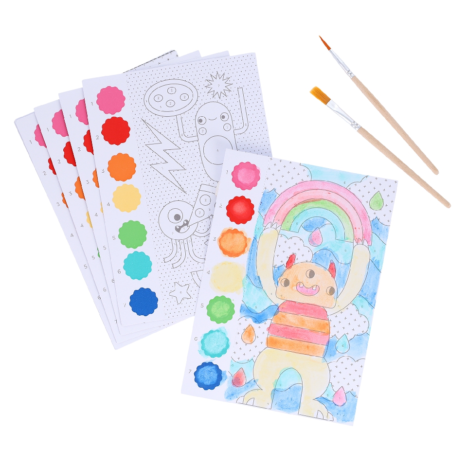 Paint by Numbers: Monsters