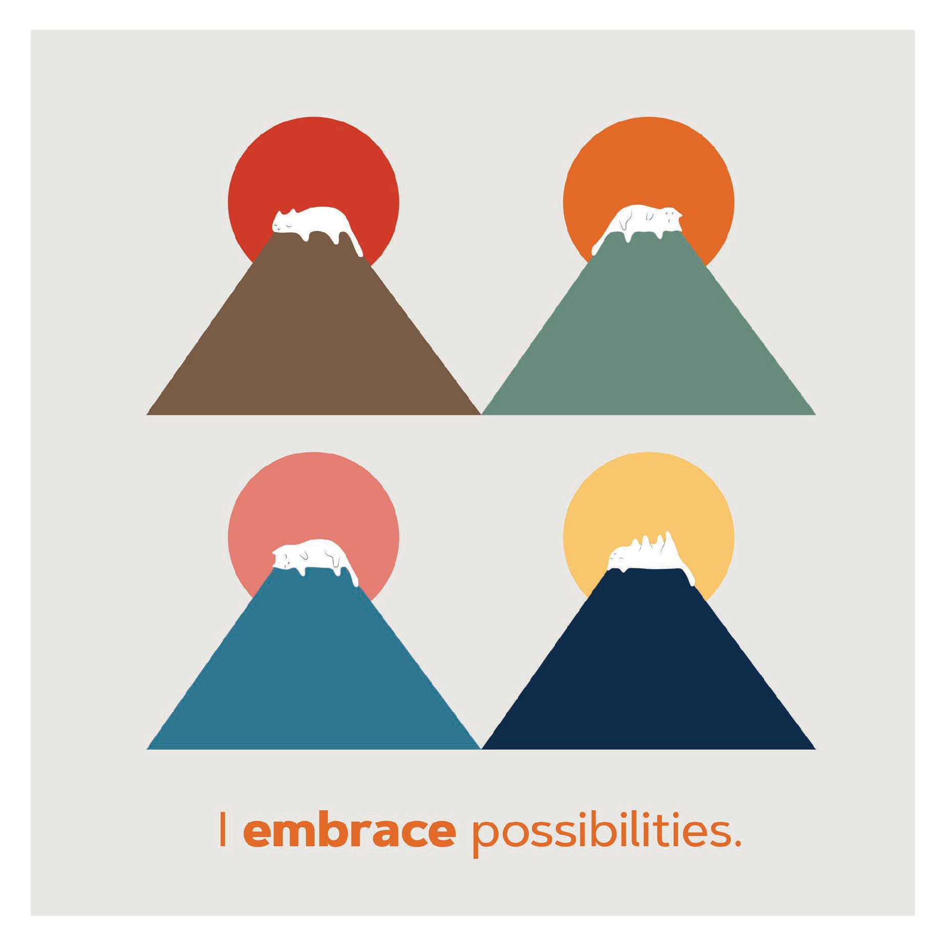 Catffirmations 2027 Wall Calendar