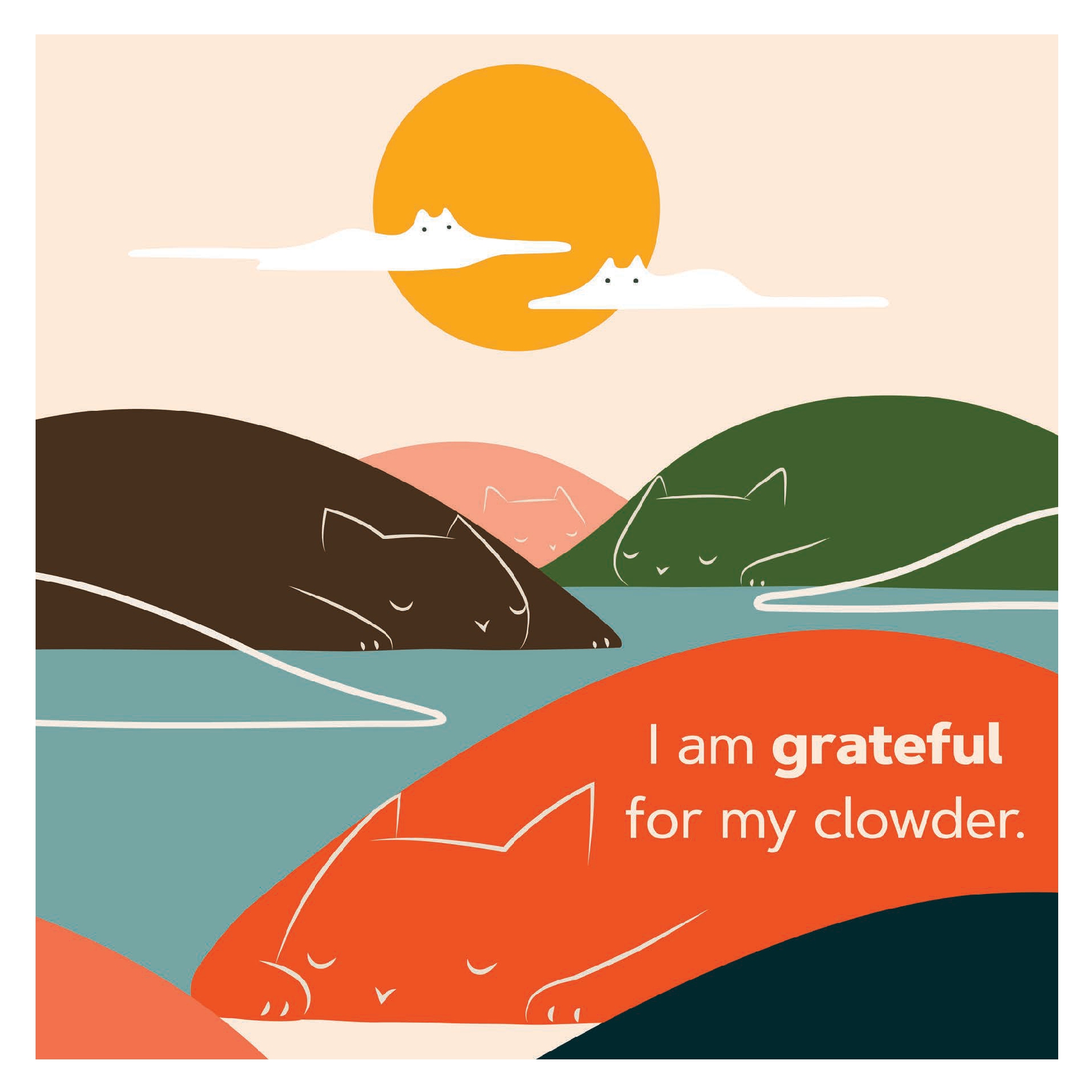 Catffirmations 2027 Wall Calendar