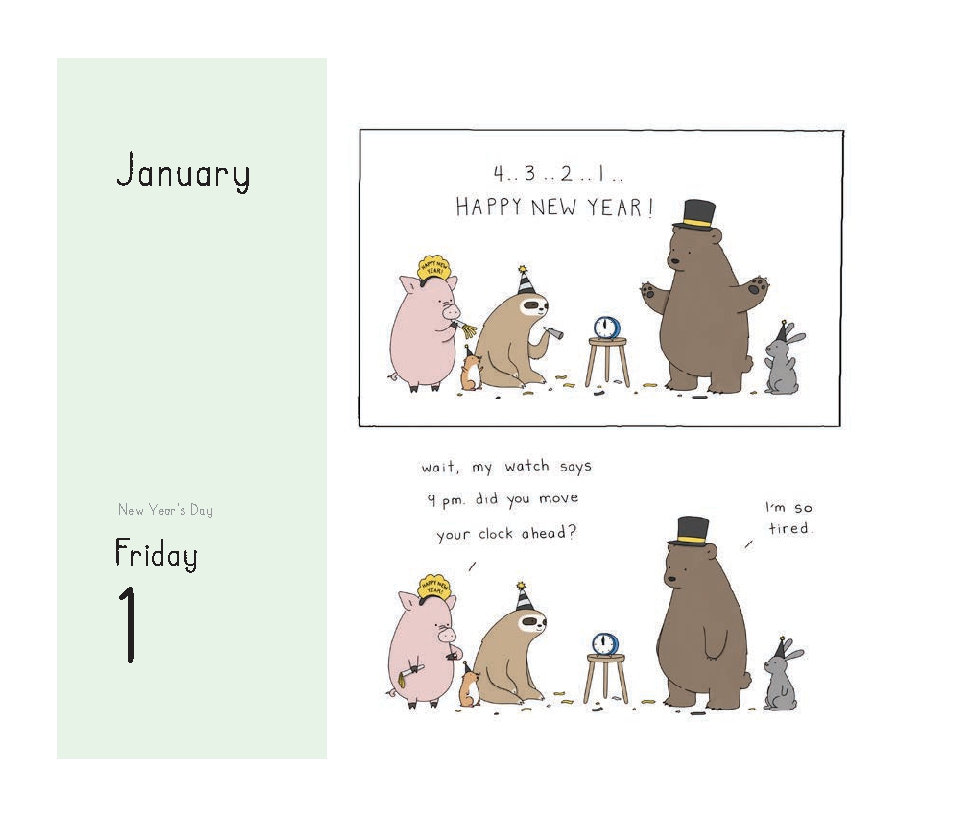 Little World of Liz Climo 2027 Daily Calendar