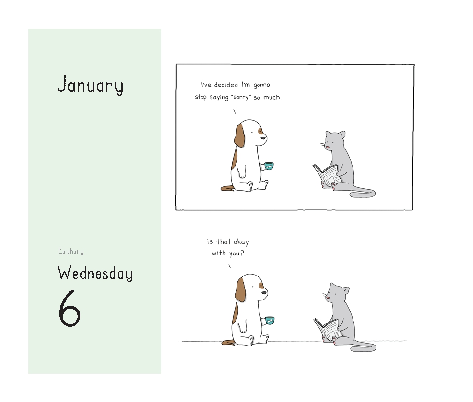 Little World of Liz Climo 2027 Daily Calendar