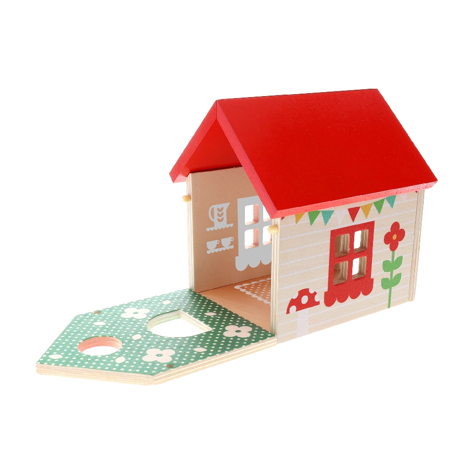 Mouse House Wooden Play Set