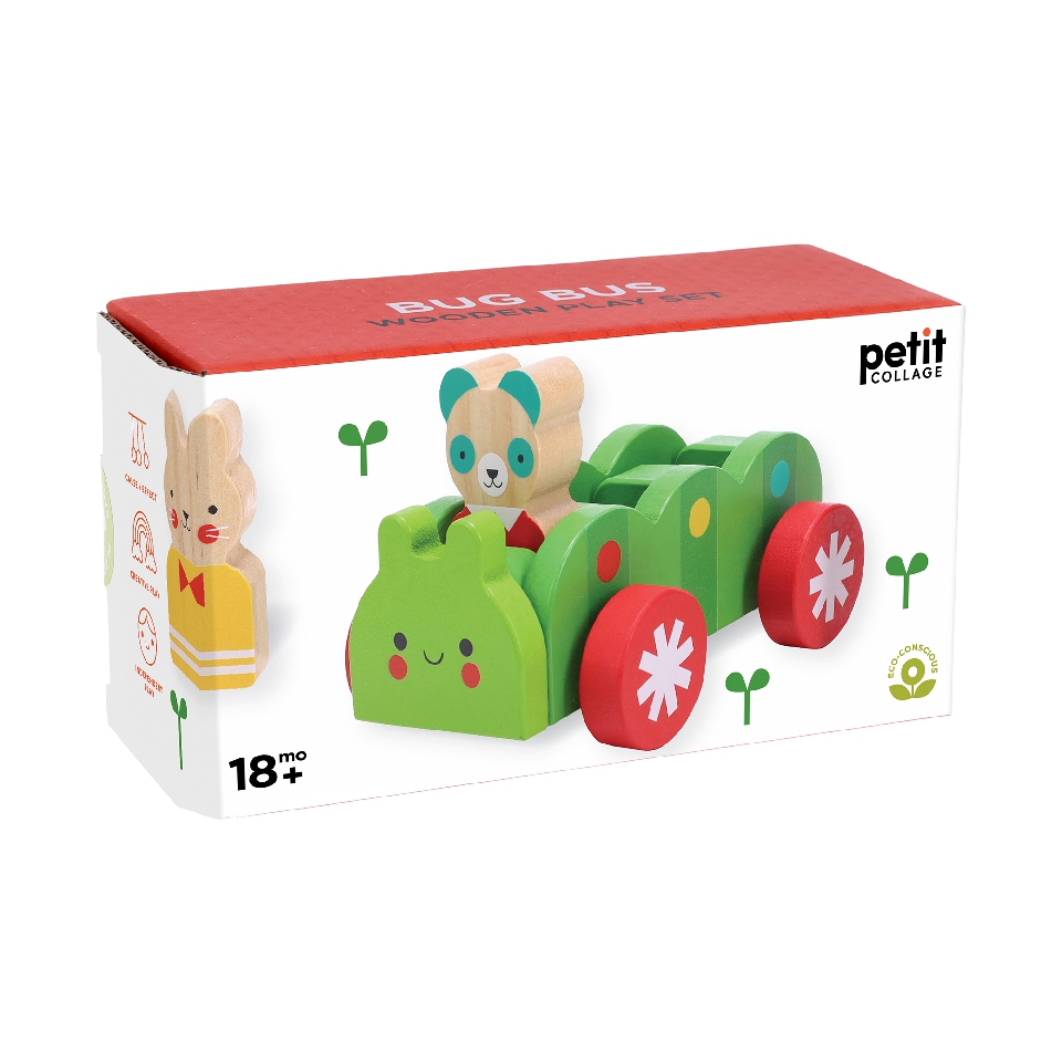 Bug Bus Wooden Play Set