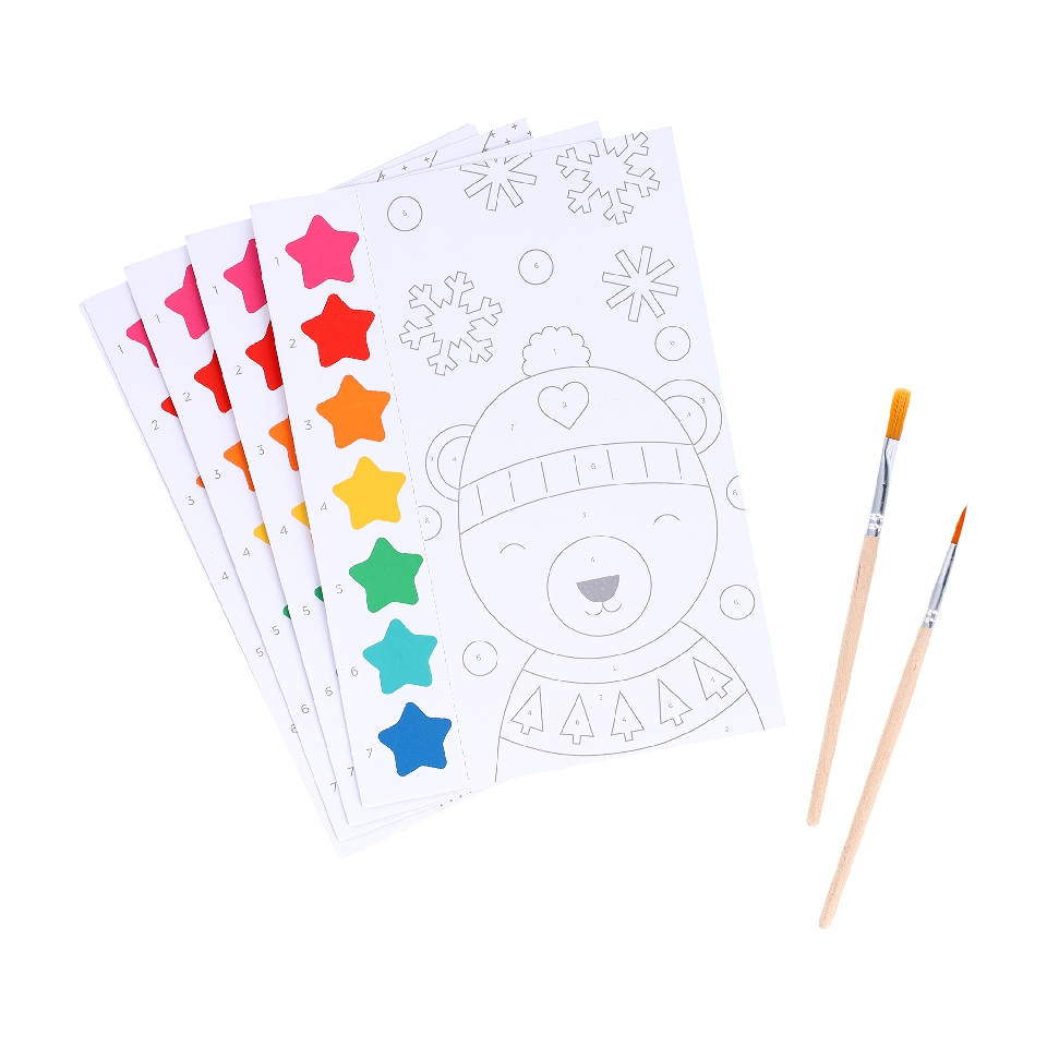 Paint by Numbers: Christmas