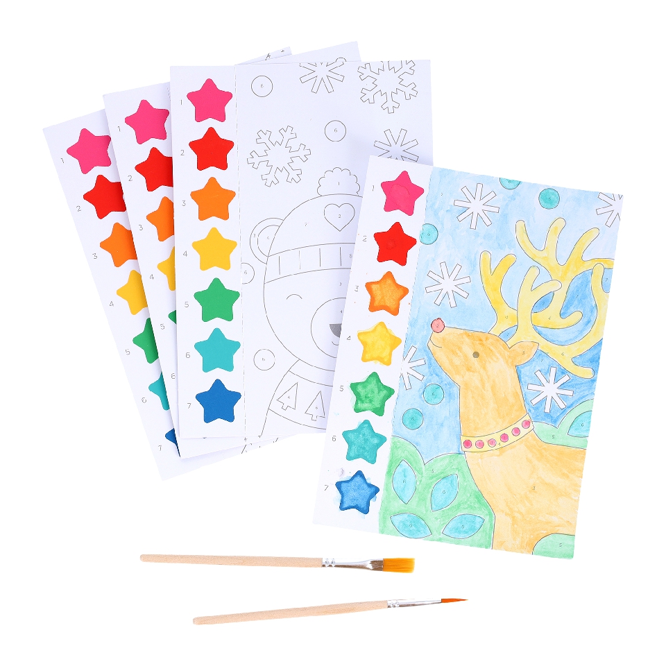 Paint by Numbers: Christmas