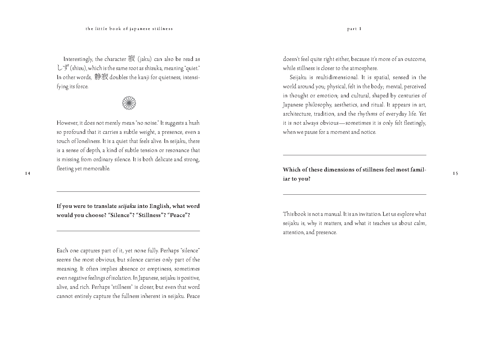 The Little Book of Japanese Stillness