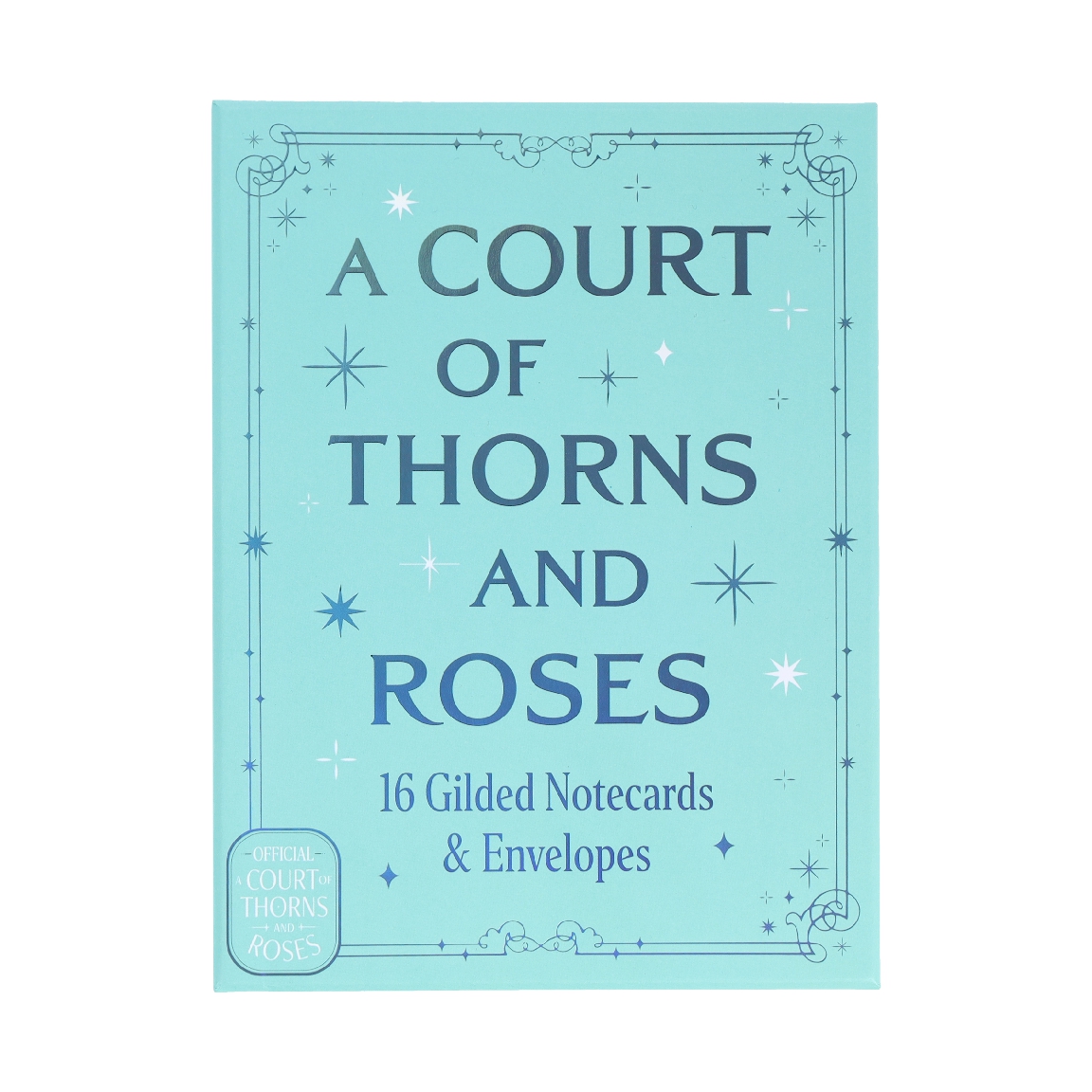 A Court of Thorns and Roses Official Gilded Notecards