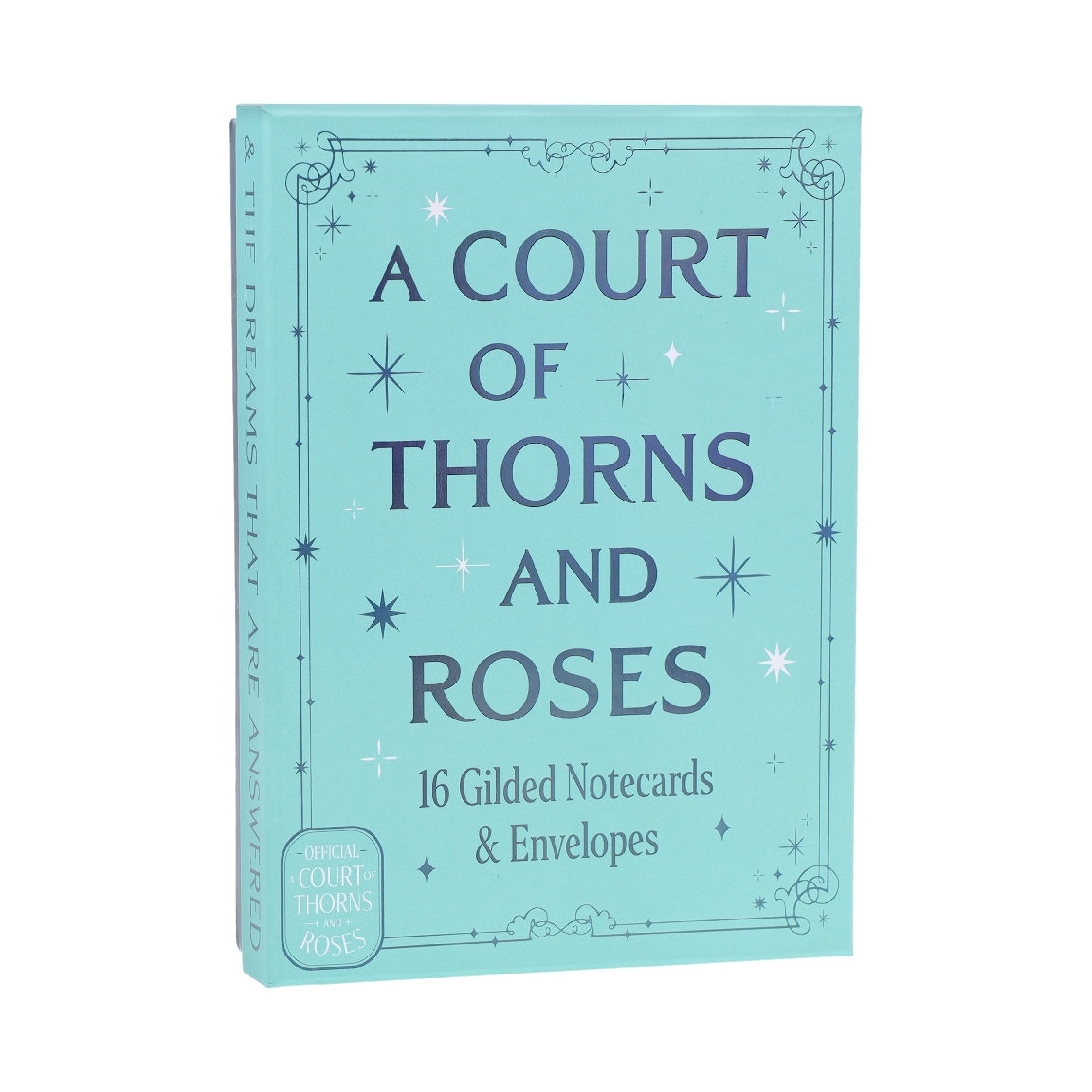 A Court of Thorns and Roses Official Gilded Notecards