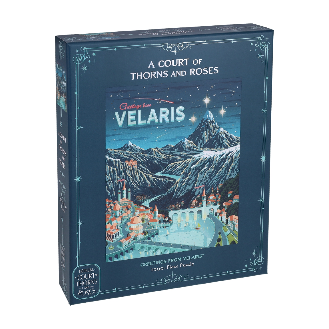 A Court of Thorns and Roses Official Greetings from Velaris 1000-Piece Puzzle