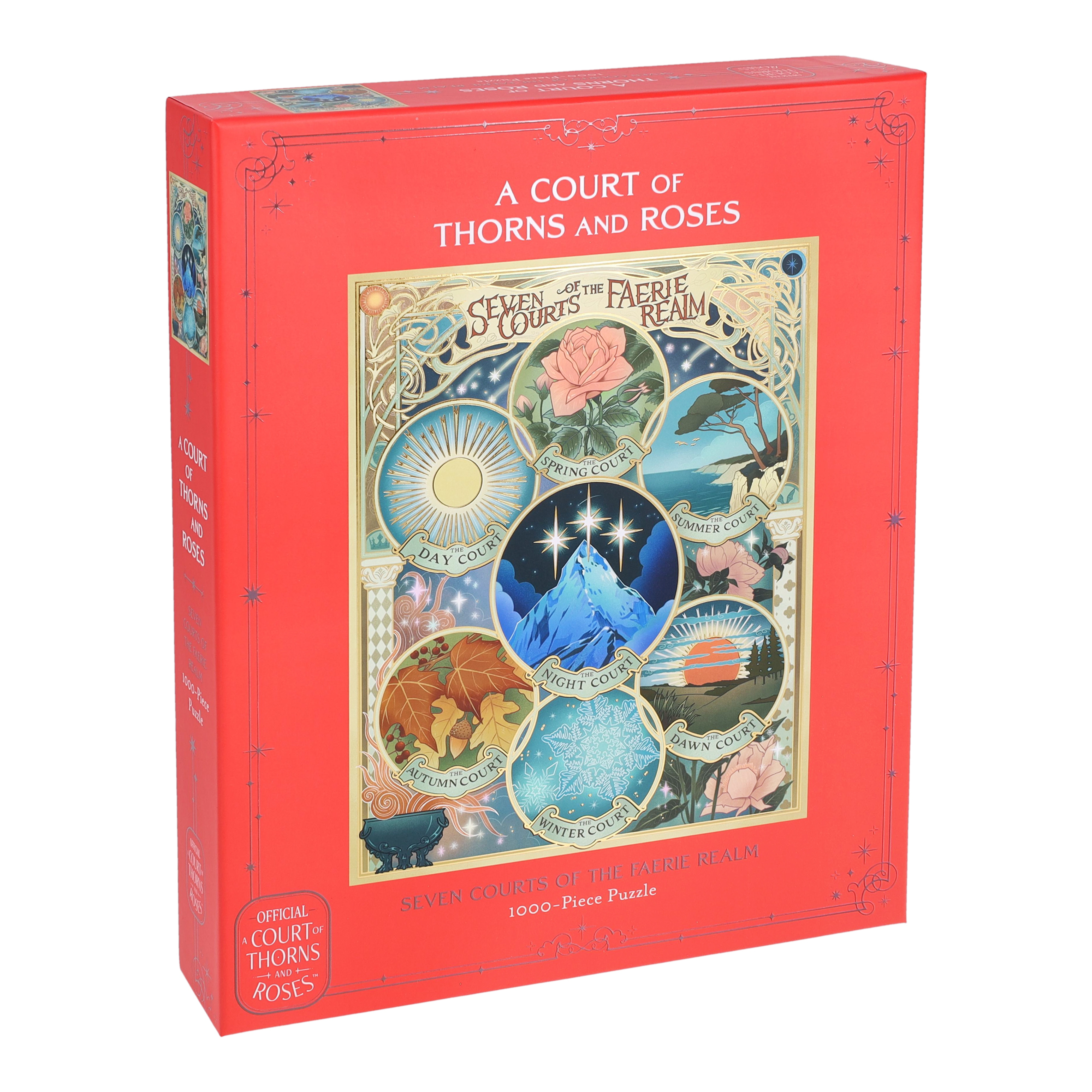 A Court of Thorns and Roses Official Seven Courts of the Faerie Realm 1000-Piece Puzzle