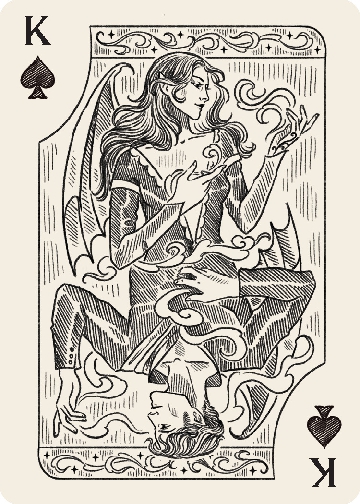 A Court of Thorns and Roses Official Playing Card Set (Night Court Inner Circle)
