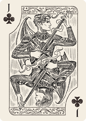 A Court of Thorns and Roses Official Playing Card Set (Night Court Inner Circle)
