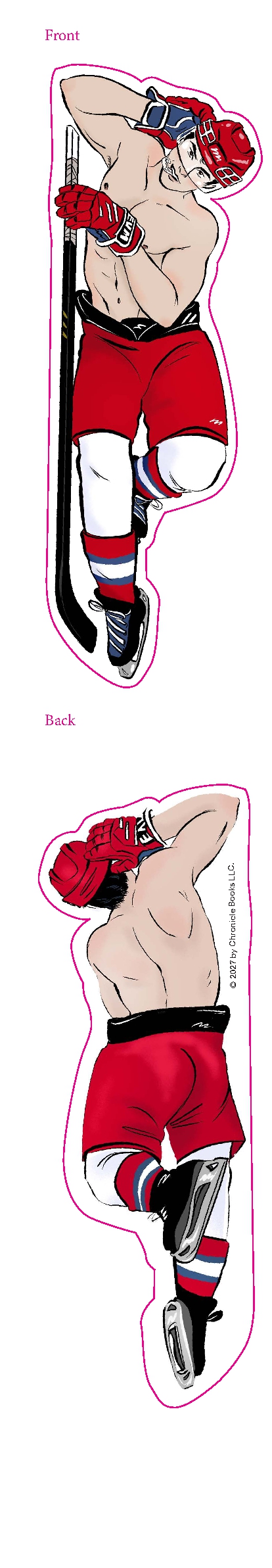 Book Boyfriends Bookmark: The Hockey Hottie