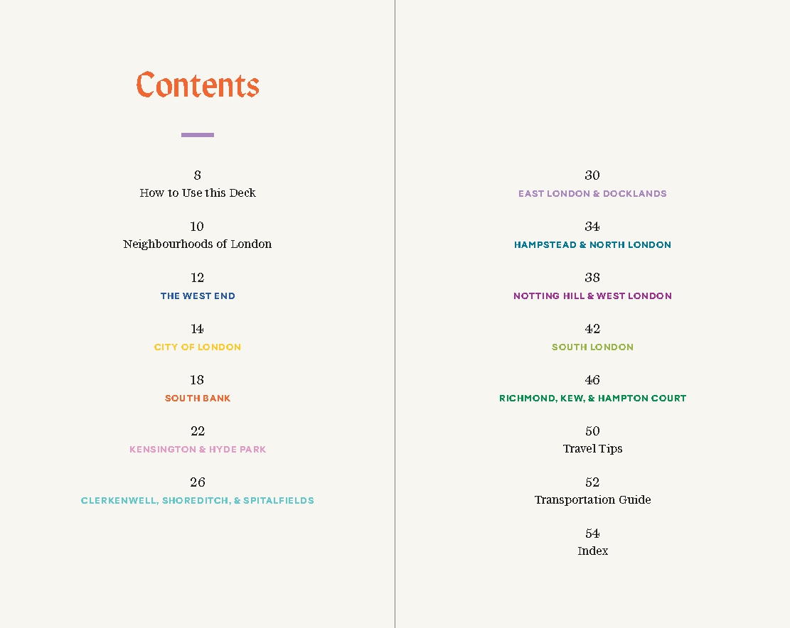 Neighbourhoods of London