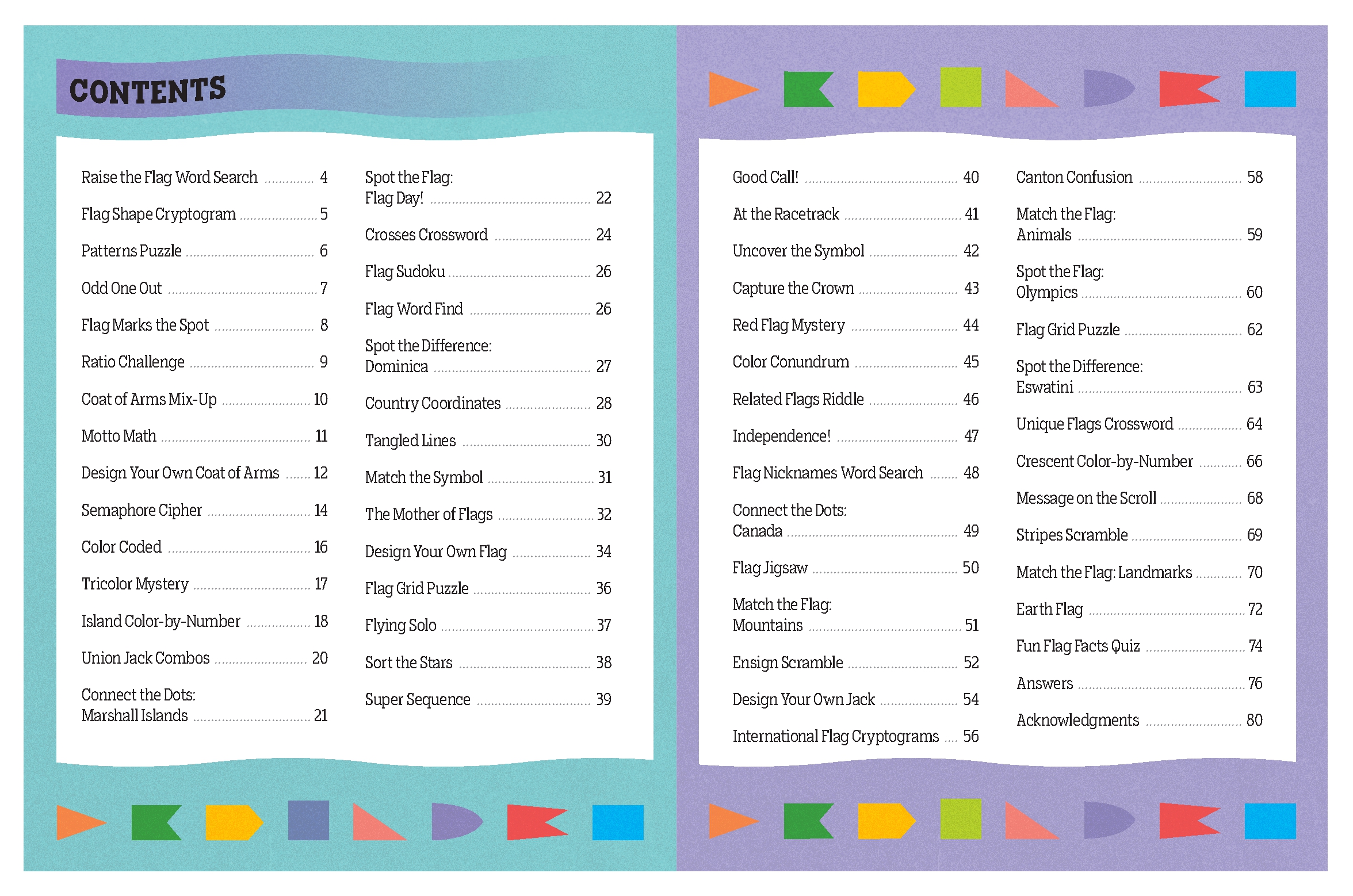The Flag Activity Book
